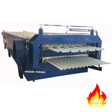 Double layer metal roofing corrugated trapezoidal 836 tile double layer roll forming machine